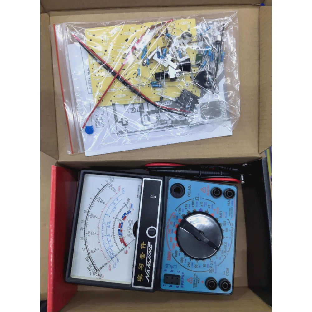 Diy Analog Electronics - MF47 Analog Multimeter Kit DIY Assembly