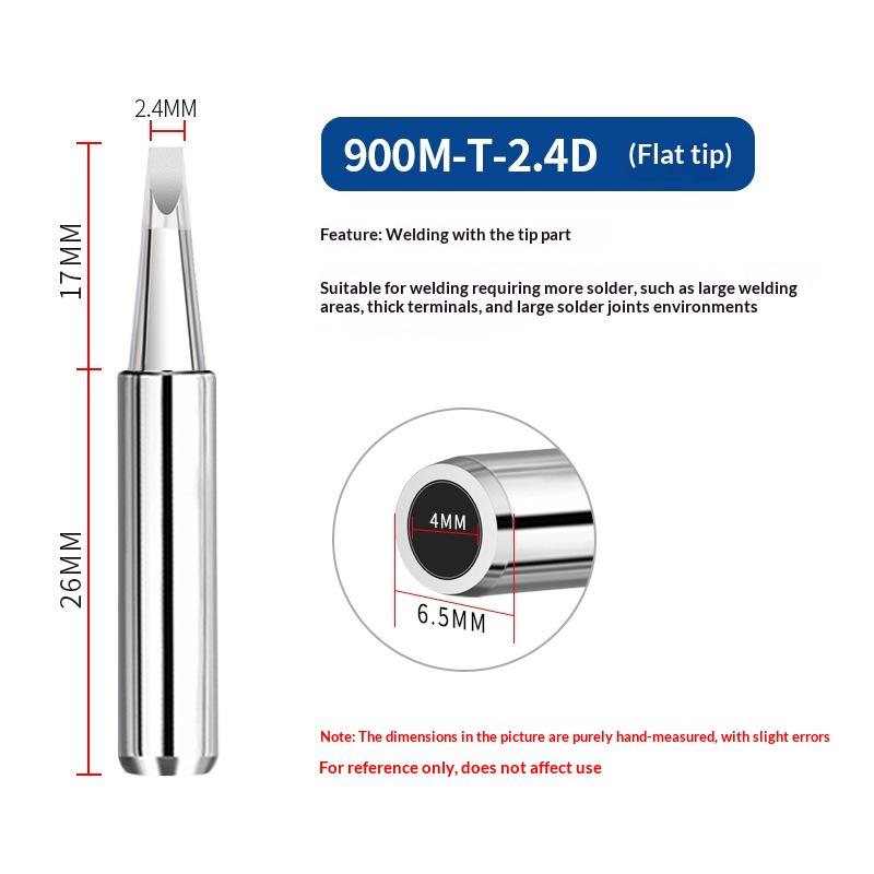 Diy Electronics Lab - 5Pcs/10Pcs 900M-T Soldering Iron Tips Set