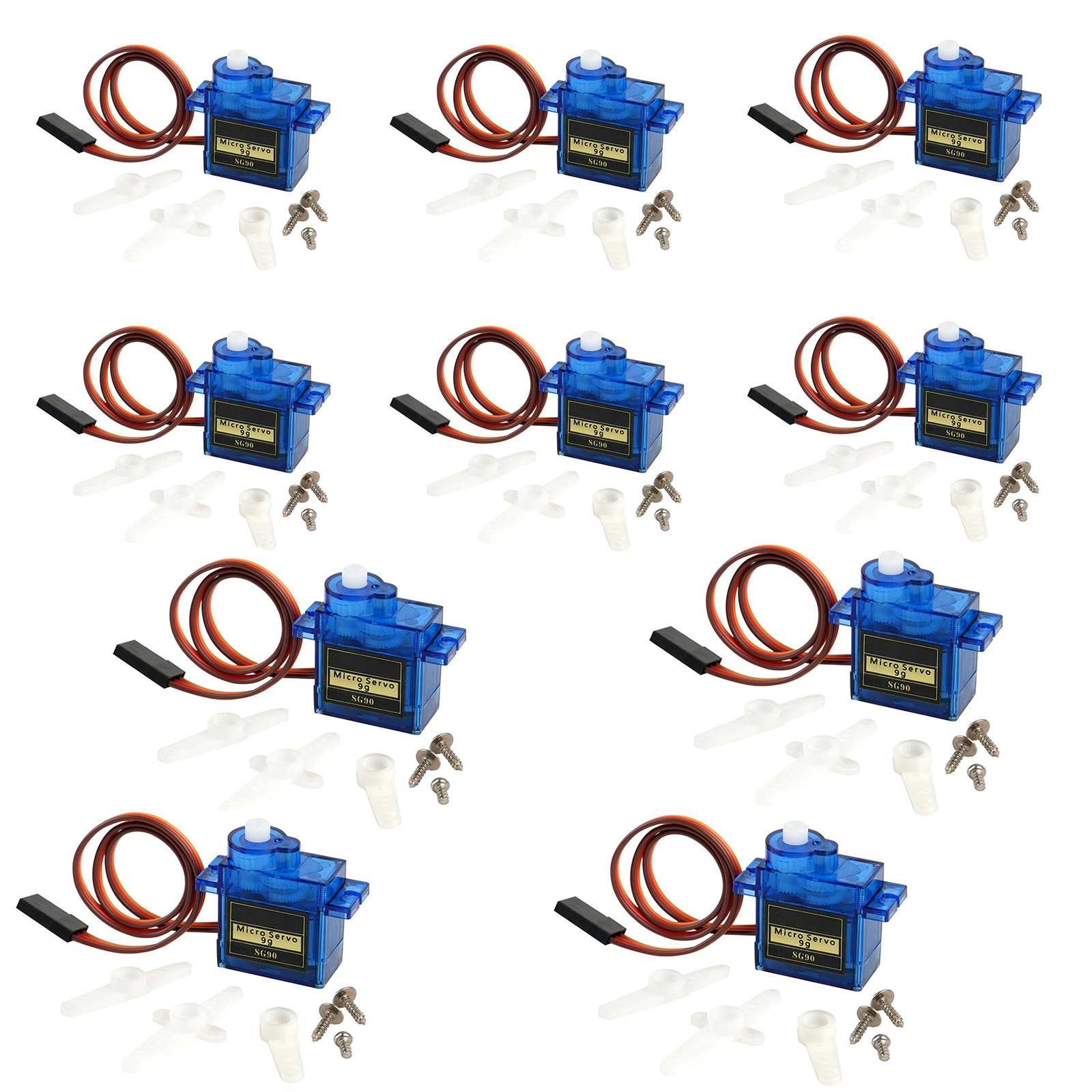 Servo Motor Sg90 - 1/2/5/10pcs SG90 Servo Motor Micro 9g