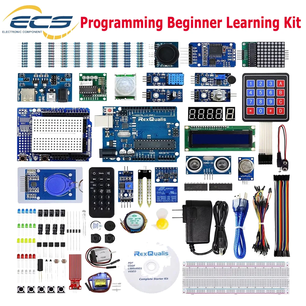 Diy Electronics Lab - Full Version Starter Learning Kit for
