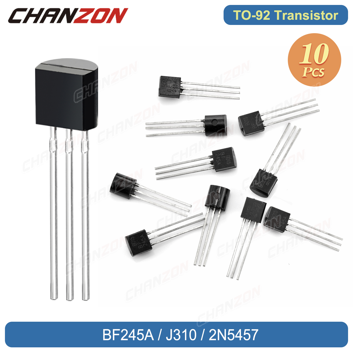 Diy Electronics Youtube Channel - 10Pcs F245A J310 2N5457 TO-92 N-Channel