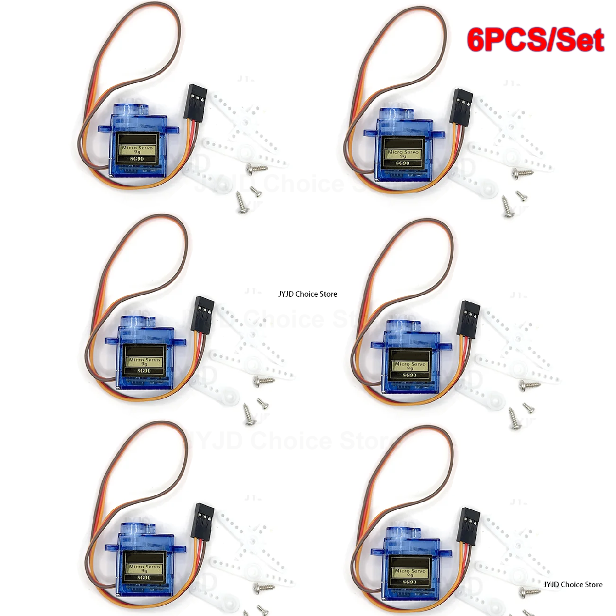 Servo Motor Sg90 - 6pcs Sg90 9g Micro Servo Motor,