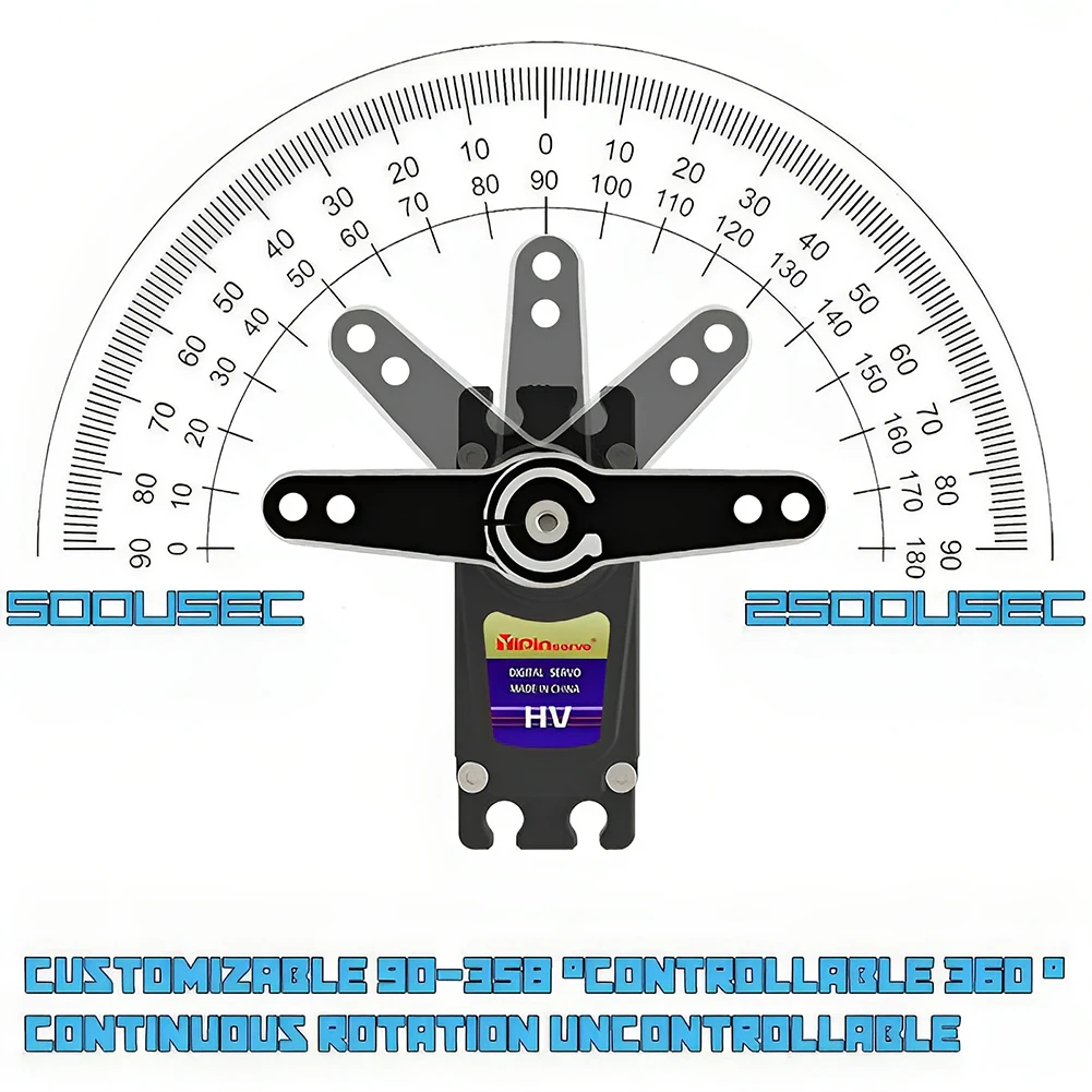 55kg Digital Servo 7.4V 180/27 - Servo Motor Sg90 review and price