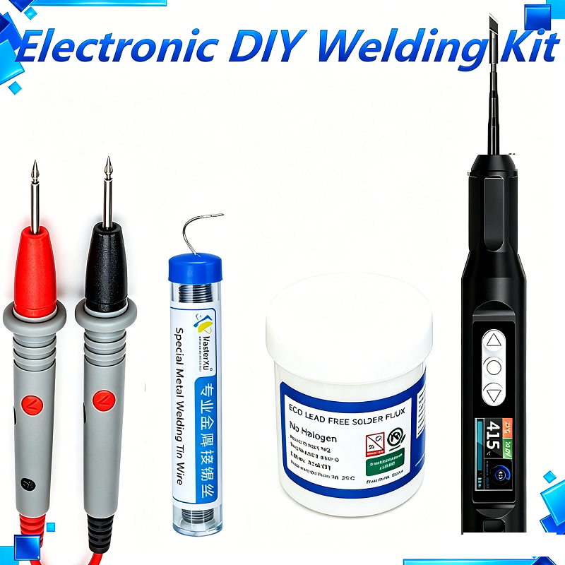 Soldering Iron Kit with Multim - Diy Electronics Flux review and price