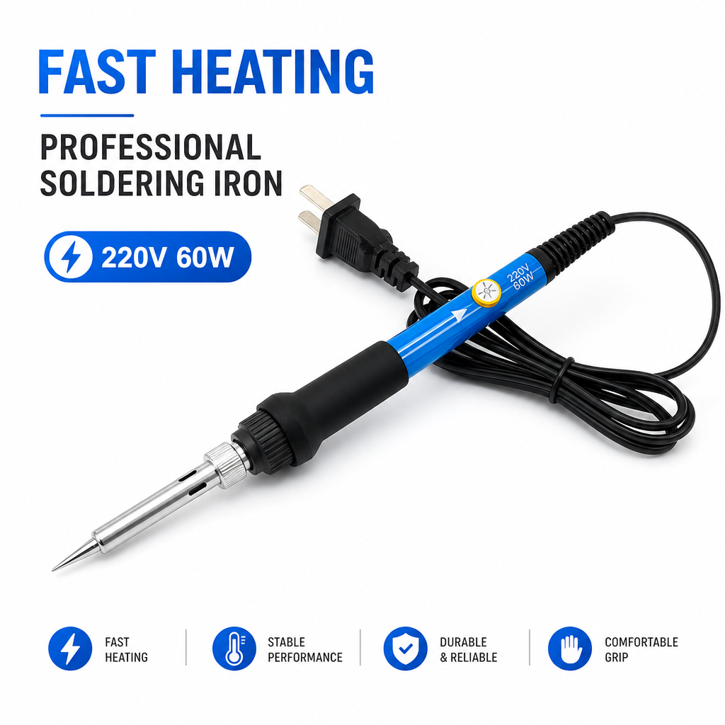 60W Adjustable Temp Soldering  - Diy Electronics Flux review and price
