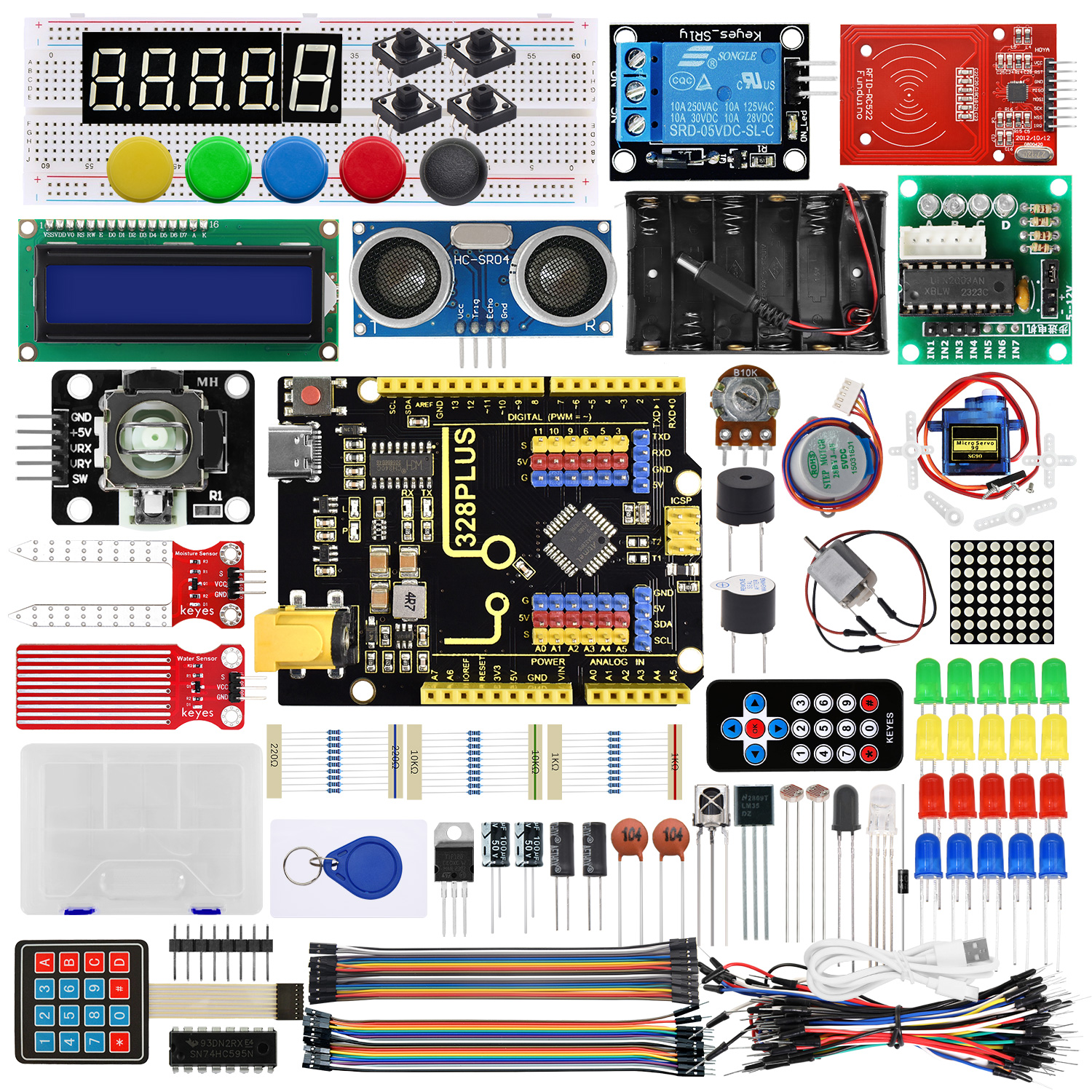 Keyestudio UNO R3 40Project Pr - Diy Electronics Online review and price