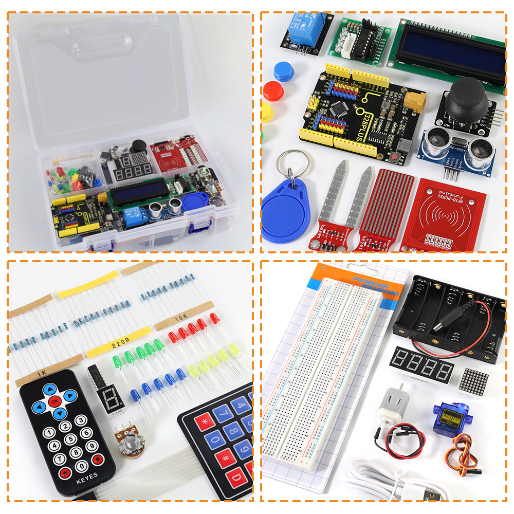 Keyestudio UNO R3 40Project Pr - Diy Electronics Online review and price