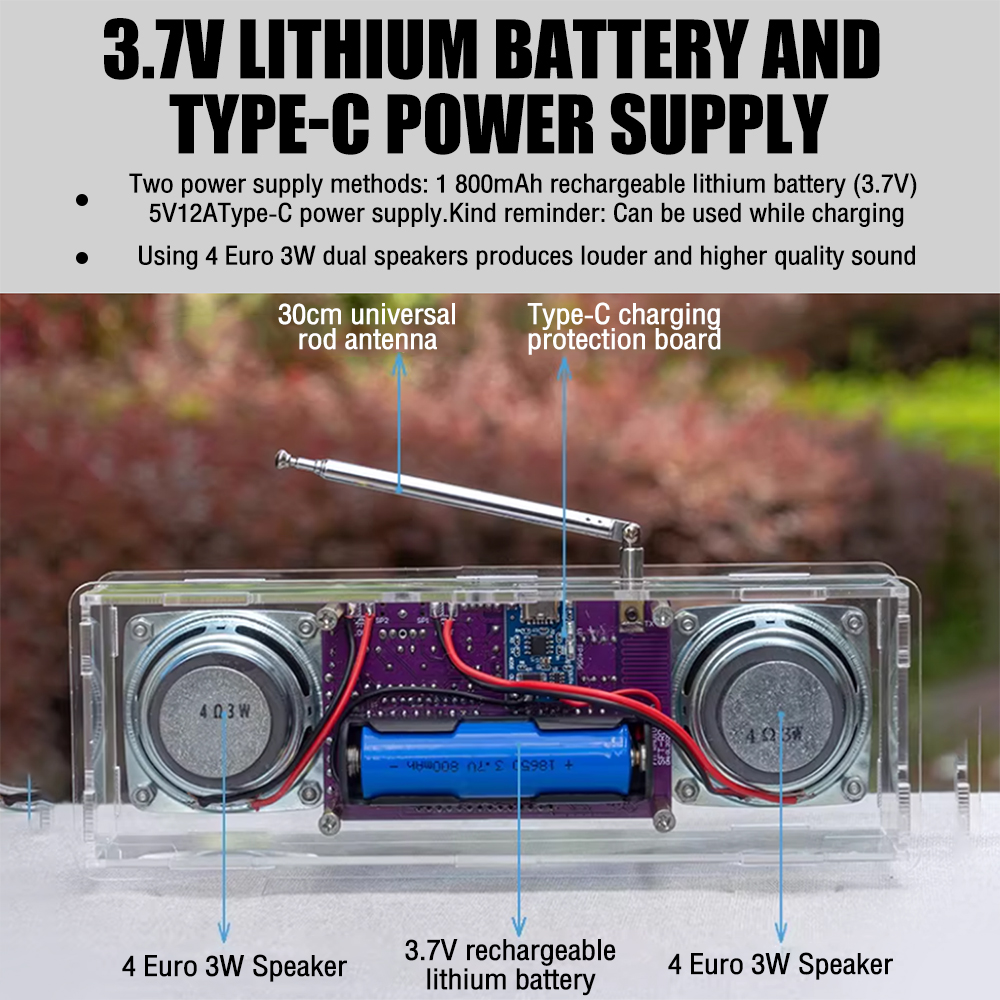 87.5MHz~108MHz FM Radio Electr - Diy Electronics Youtube Channel review and price