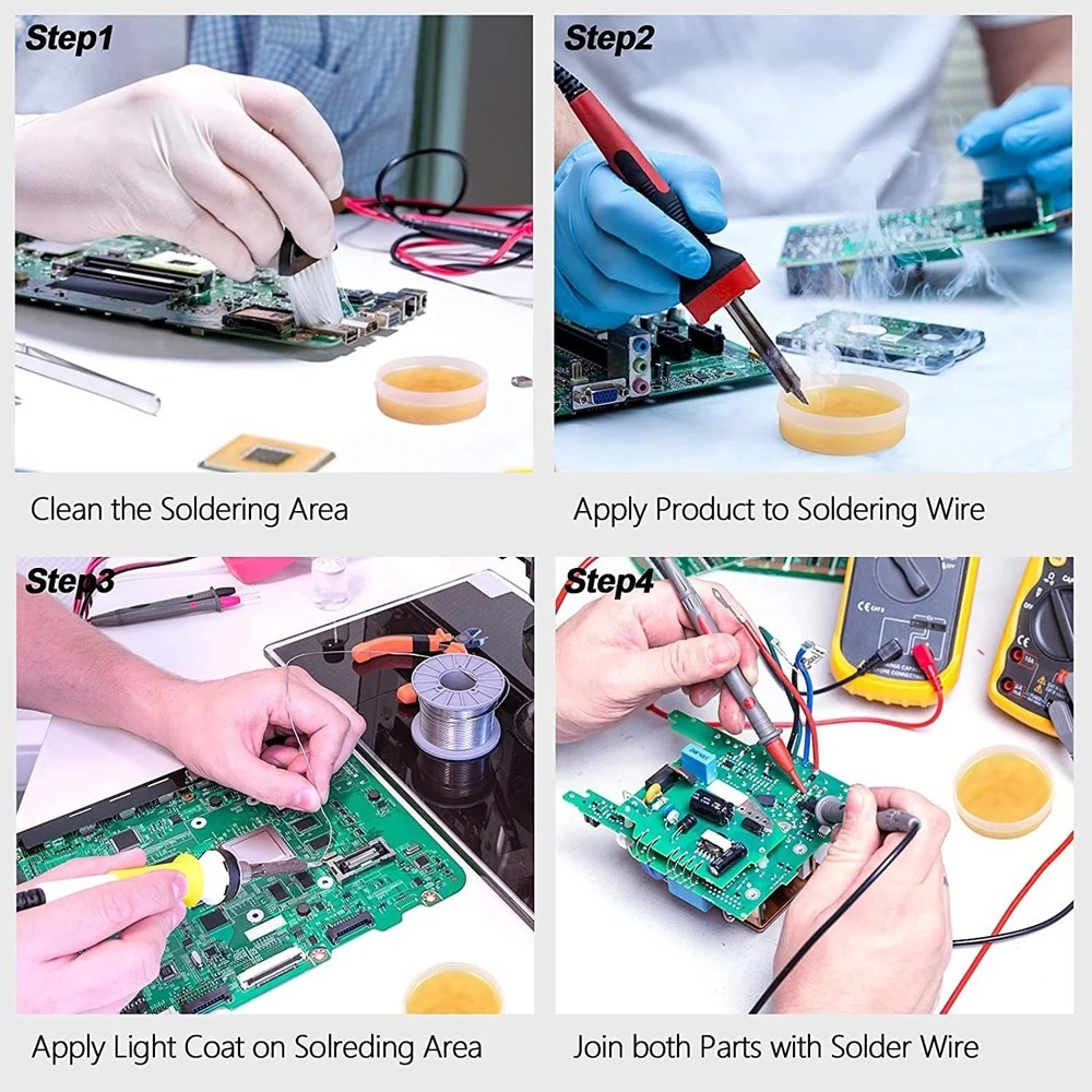 New Solder Flux Paste for Lead - Diy Electronics Flux review and price