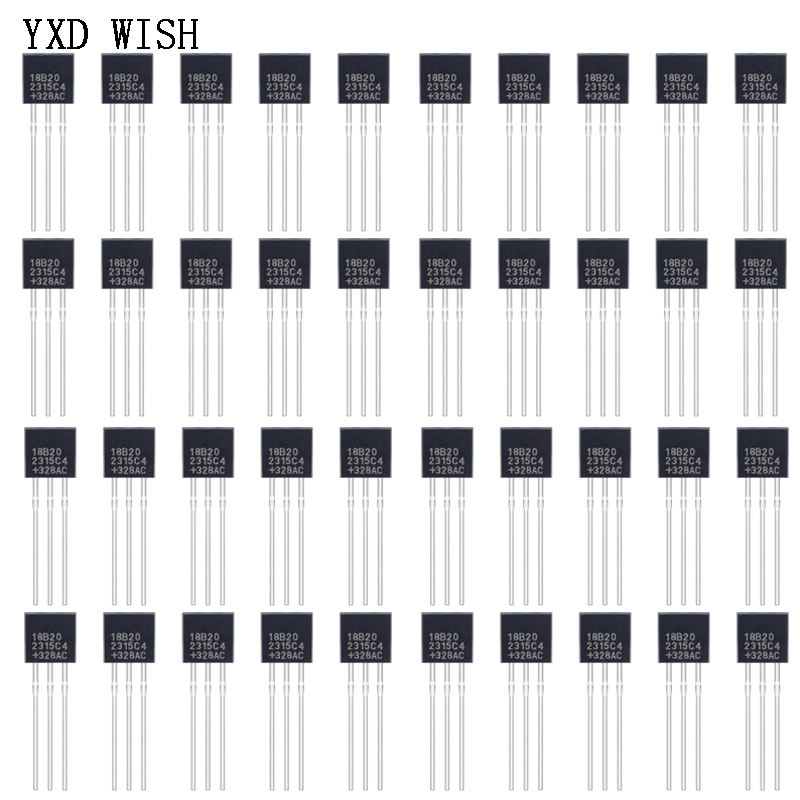 100pcs DS18B20 TO-92 Temperatu - Diy Analog Electronics review and price