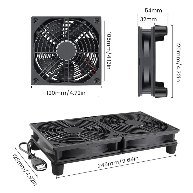 Router Cooling Fan High Airflo - Diy Electronics Case review and price