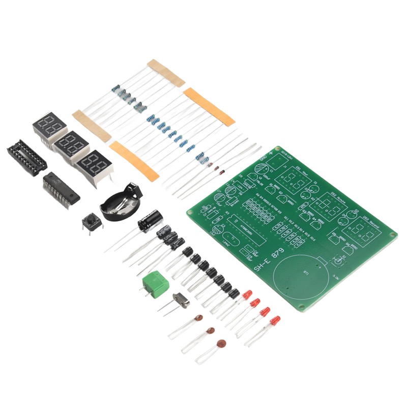 Stylish-AT89C2051 6 Digital LE - Diy Electronics Flux review and price