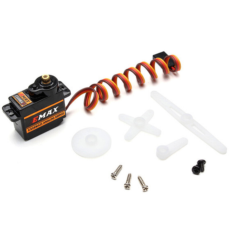 HOT 2/4Pcs EMAX ES08MAII 12G M - Servo Motor Sg90 review and price