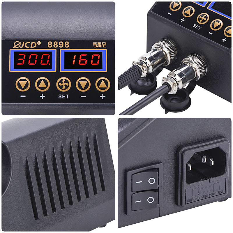 2 in 1 750W Hot Air Gun LCD Di - Smd Solder Paste review and price