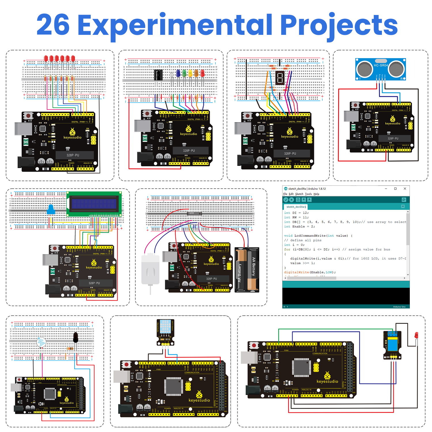 Keyestudio Basic Programmable  - Diy Electronics Basics review and price