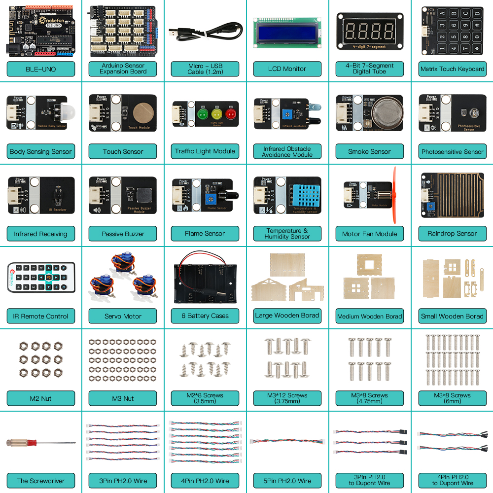 Smart Home IoT Learning kit fo - Diy Electronics Basics review and price