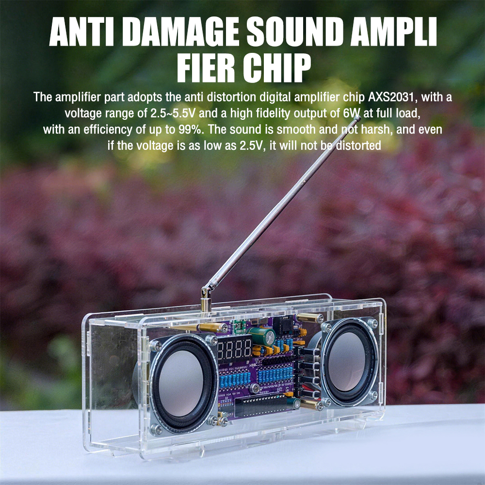 FM Radio Electronic 87.5MHz~10 - Diy Electronics Youtube Channel review and price