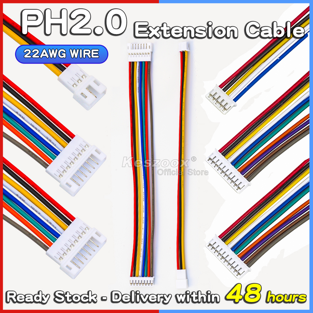Keszoox JST PH2.0 Extension Wi - Diy Electronics Wire review and price
