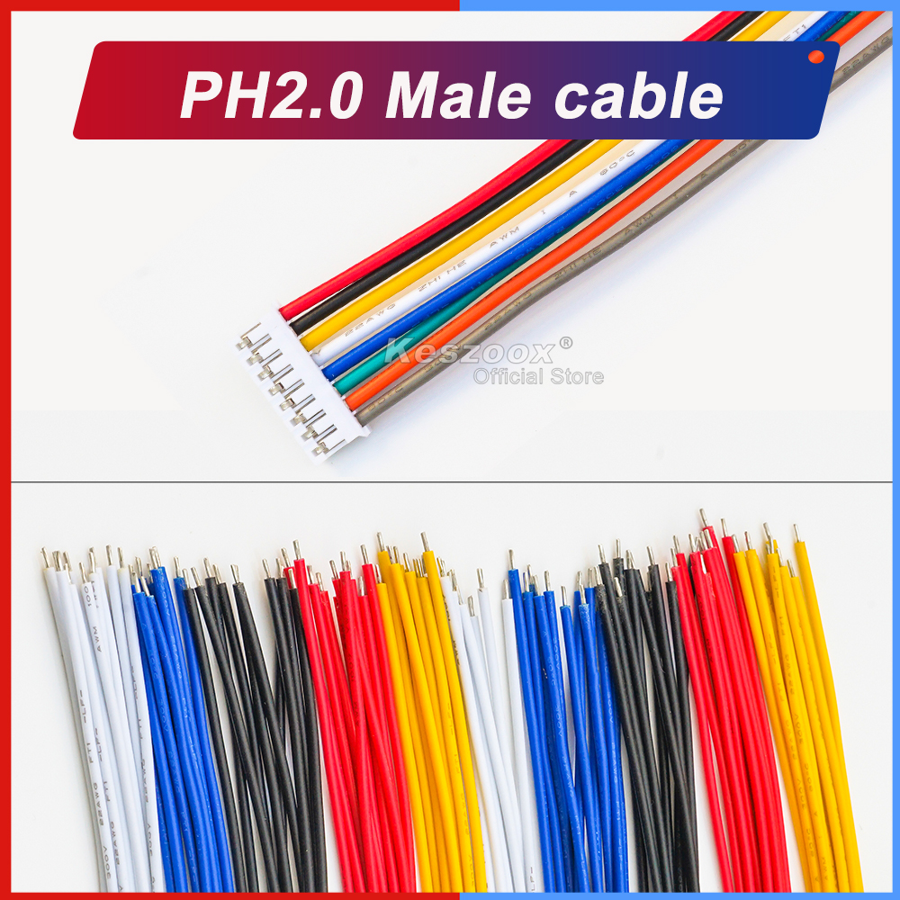 Keszoox JST PH2.0 Extension Wi - Diy Electronics Wire review and price
