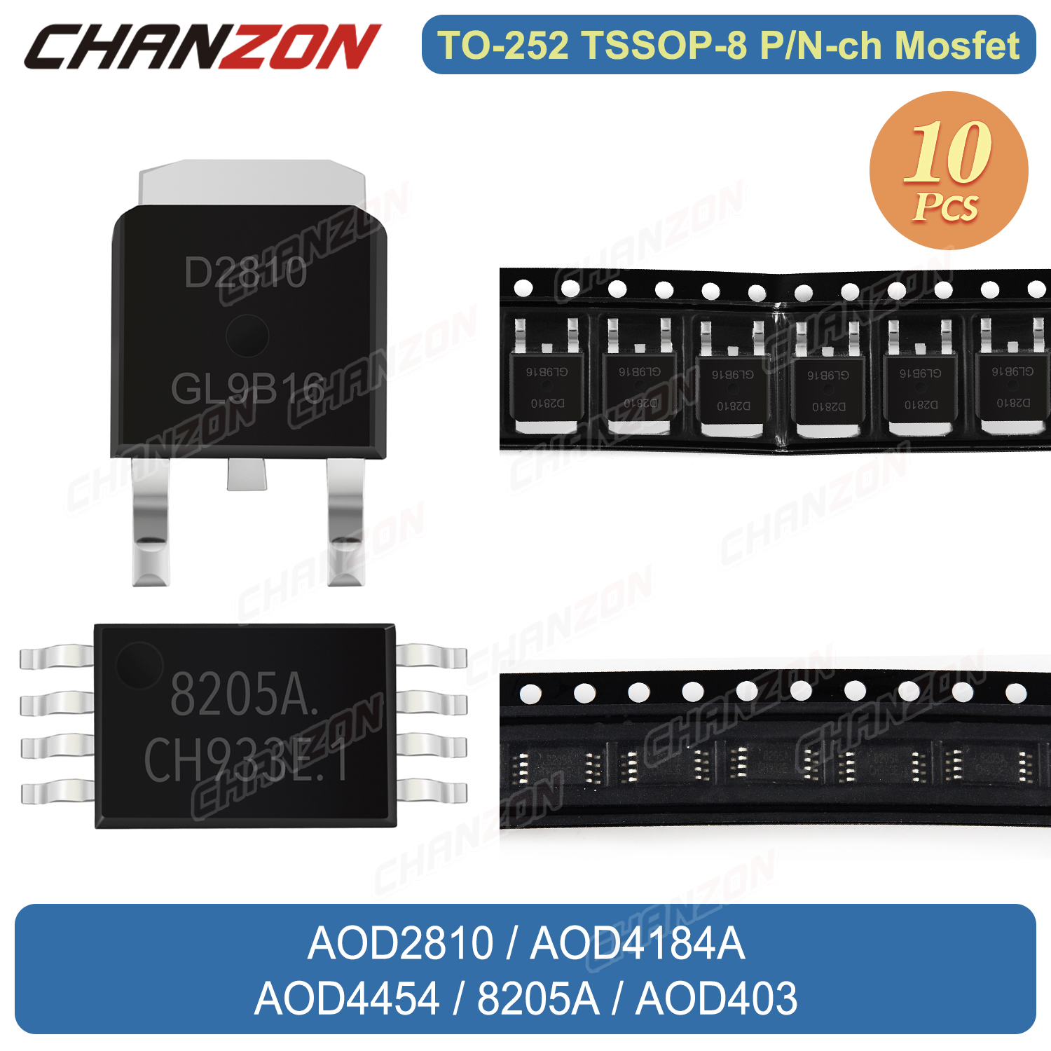 Original 10PCS TO-252 TSSOP-8  - Diy Electronics Youtube Channel review and price