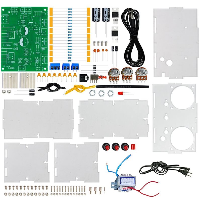 AS95-TDA2030 Dual Channel Ampl - Diy Electronics Case review and price