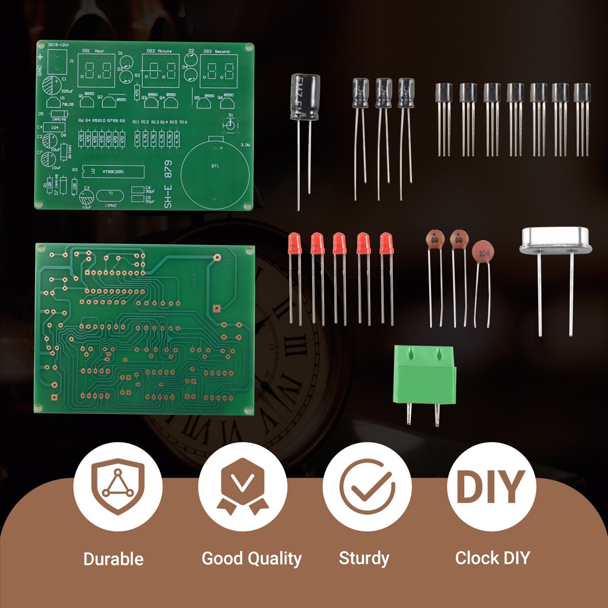 A003 AT89C2051 6 Digital LED D - Diy Electronics Flux review and price