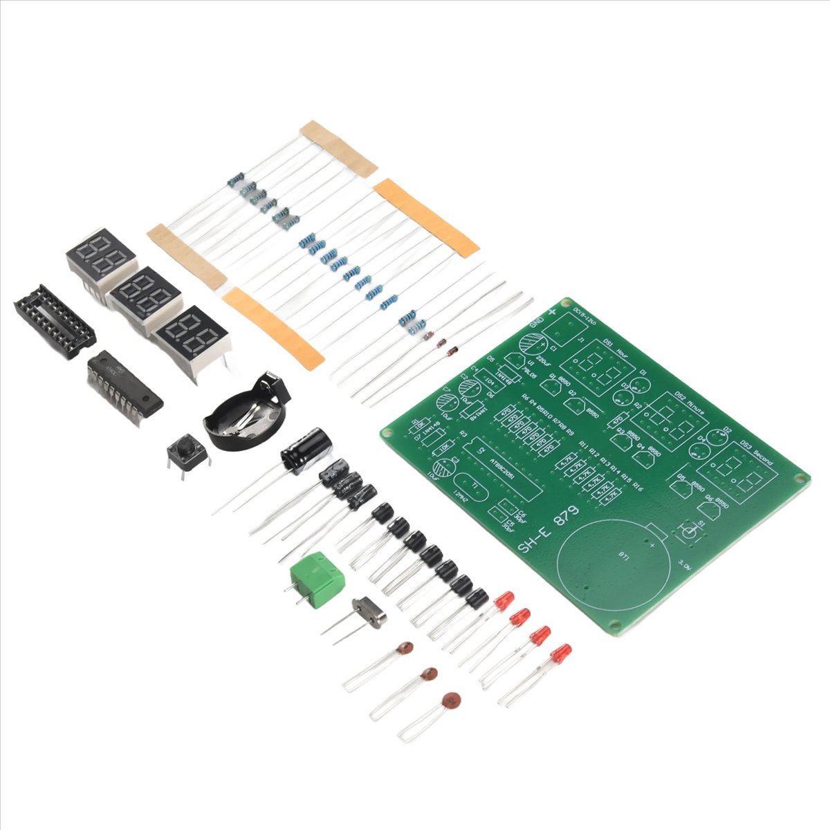 A003 AT89C2051 6 Digital LED D - Diy Electronics Flux review and price