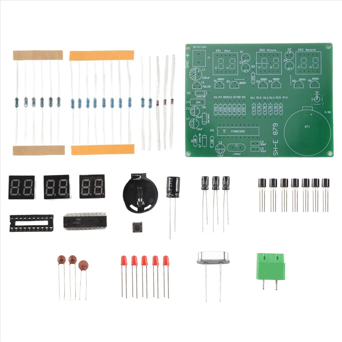 A003 AT89C2051 6 Digital LED D - Diy Electronics Flux review and price