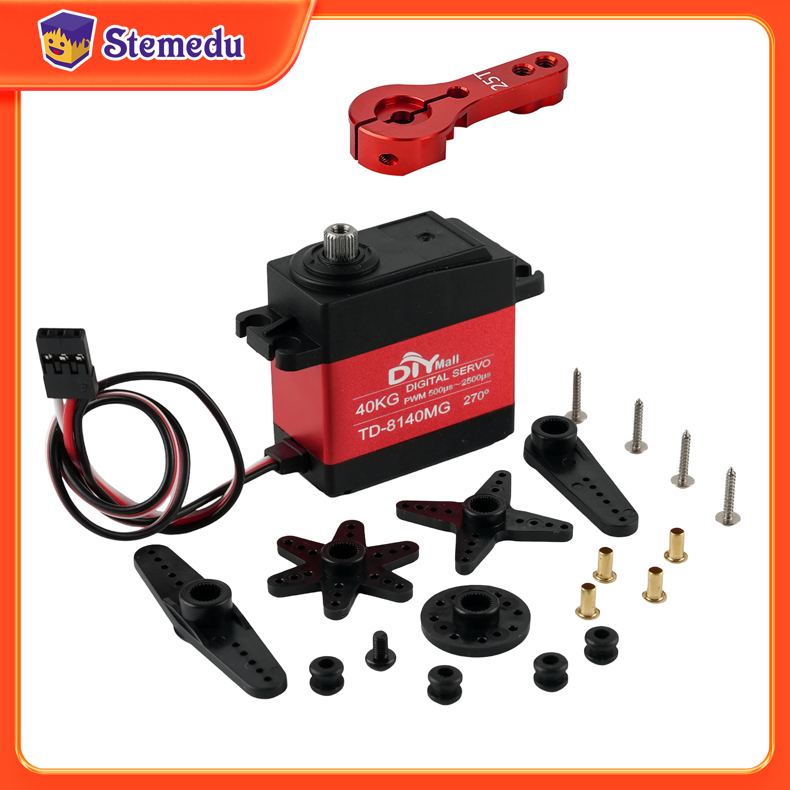 TD-8140MG RC Servo 40KG Digita - Servo Motor Sg90 review and price