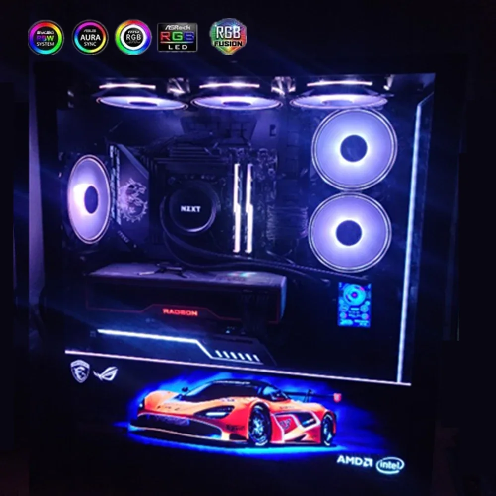 DIY RGB Lighting Panel For PC  - Diy Electronics Case review and price