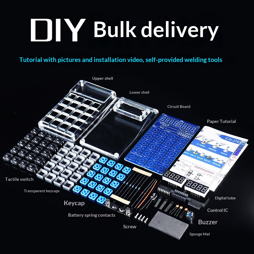 Calculator Production Kit, Ele - Homemade Diy Electronics review and price