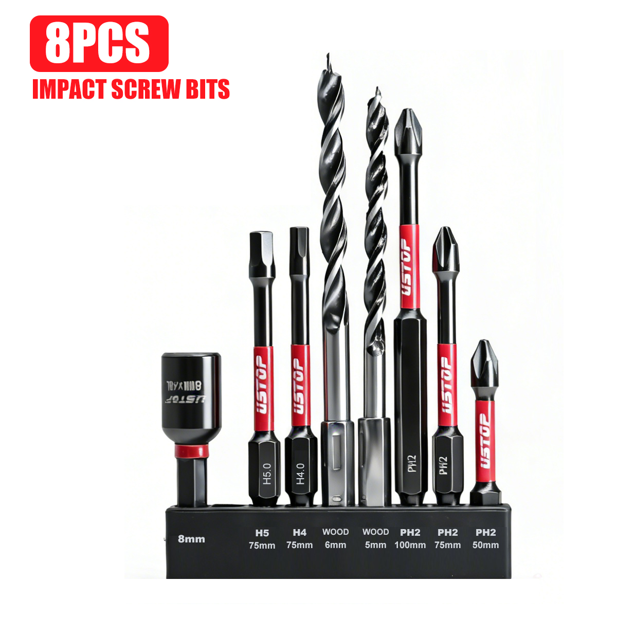 8-Piece Magnetic Impact Bit an - Homemade Diy Electronics review and price