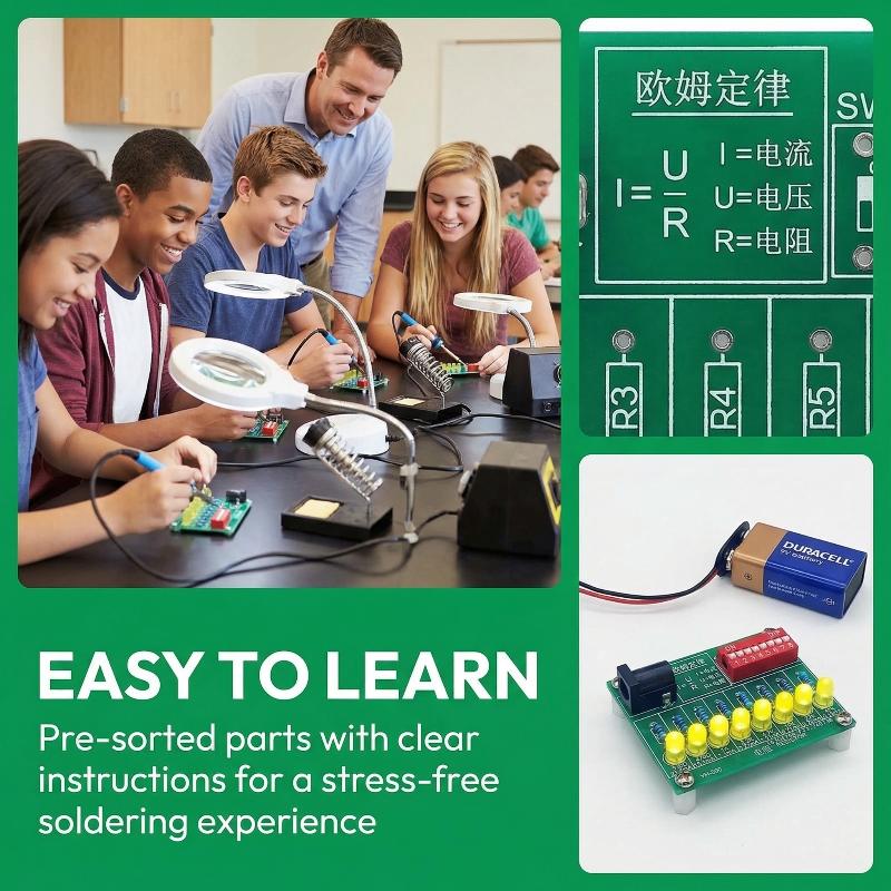 Electronic DIY Soldering Pract - Diy Electronics Lab review and price