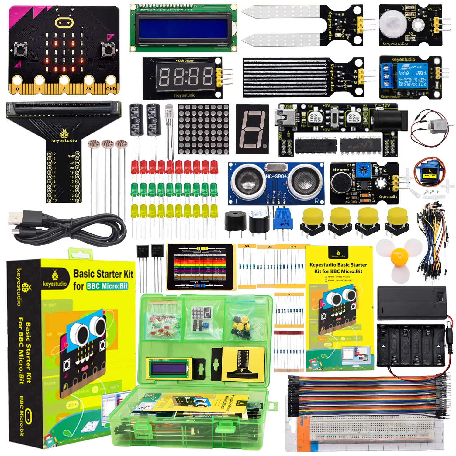 Keyestudio Micro:bit V2 Basic  - Diy Electronics Basics review and price