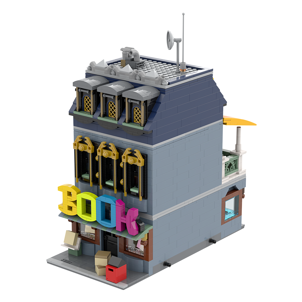 Gobricks MOC Little Bookshop B - Diy Electronics Market review and price