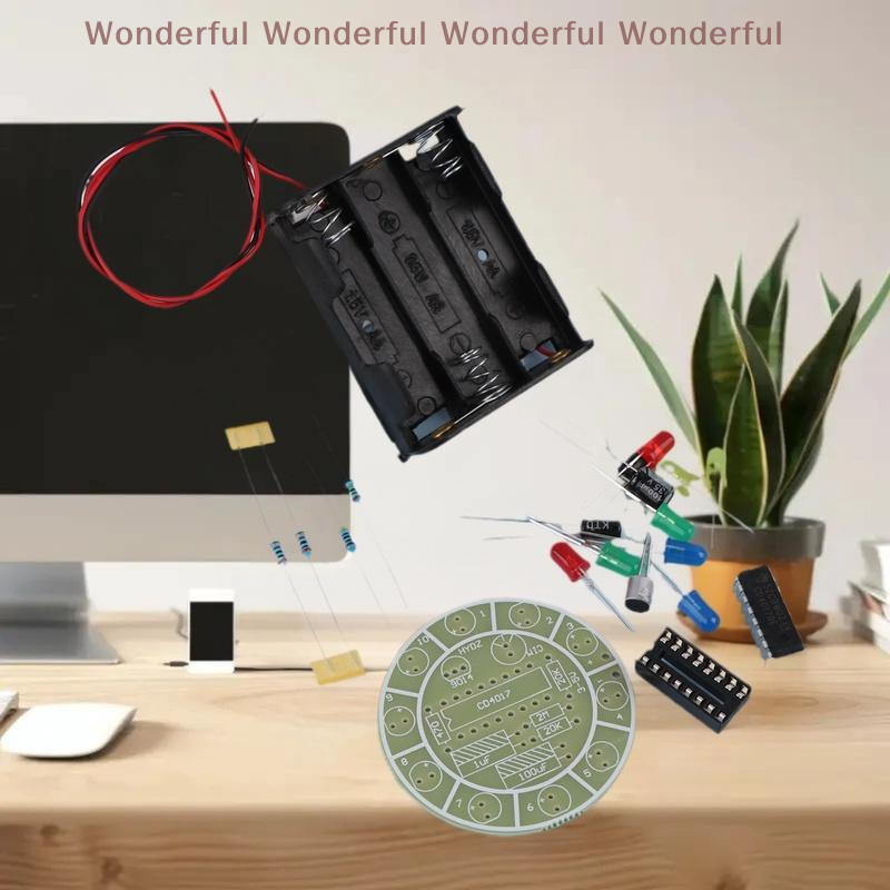 CD4017 Electronic DIY Kit; Voi - Diy Electronics Lab review and price